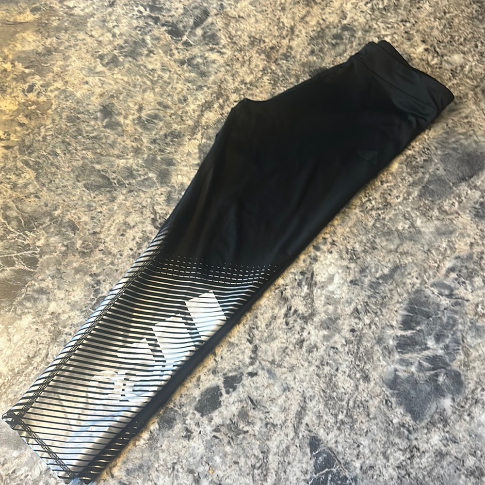 Girls XL Adidas Black Leggings